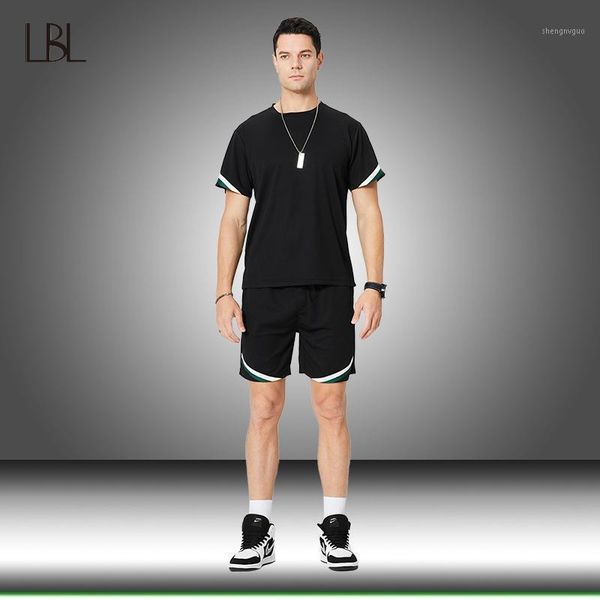 casual men's sets summer tracksuit men solid short sleeve t-shirt 2 piece+shorts quick drying set fashion sportswear male tracksuits, Gray
casual men's sets summer tracksuit men solid short sleeve t-shirt 2 piece+shorts quick drying set fashion sportswear male tracksuits, Gray