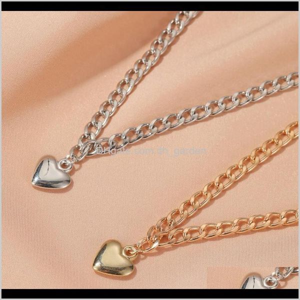 & pendants drop delivery 2021 punk love heart pendant necklaces chain charm necklace fashion choker for men women party jewelry lover gifts, Silver
& pendants drop delivery 2021 punk love heart pendant necklaces chain charm necklace fashion choker for men women party jewelry lover gifts, Silver