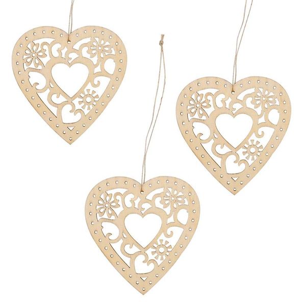 party decoration 10pcs wooden hollow flower love heart wood ornament with rope for rustic wedding embellishment home hanging deco
party decoration 10pcs wooden hollow flower love heart wood ornament with rope for rustic wedding embellishment home hanging deco