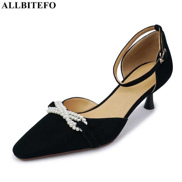 allbitefo sweet pearl sweet genuine leather brand high heels wedding women shoes summer women sandals women heels shoes sandalia 210611, Black
allbitefo sweet pearl sweet genuine leather brand high heels wedding women shoes summer women sandals women heels shoes sandalia 210611, Black