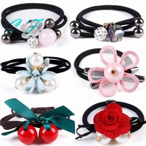 dhl 30 sets korean fashion sweet pearl flower and heart hair decoration double layer rope accessories, Slivery;white
dhl 30 sets korean fashion sweet pearl flower and heart hair decoration double layer rope accessories, Slivery;white