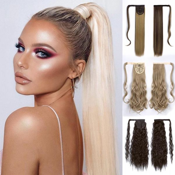 synthetic wigs beautyc wig straight kinky curly long wrap around fake pony tail clip in ponytail hair blonde afro hairpiece, Black
synthetic wigs beautyc wig straight kinky curly long wrap around fake pony tail clip in ponytail hair blonde afro hairpiece, Black