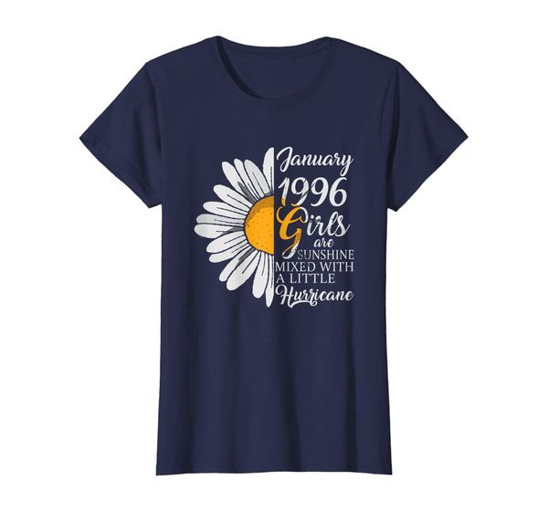womens january girl t shirt 24 years old sunshine birthday t-shirt, White;black
womens january girl t shirt 24 years old sunshine birthday t-shirt, White;black