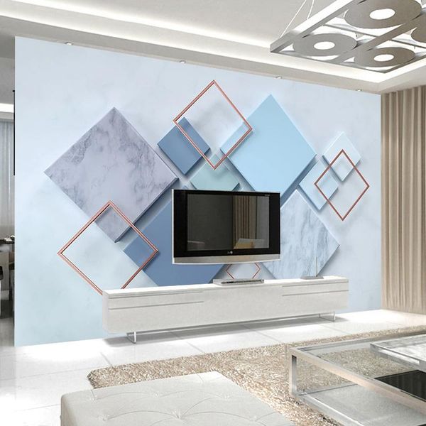 wallpapers custom po wall painting 3d geometric square marble tv background wallpaper modern living room sofa bedroom decoration mural
wallpapers custom po wall painting 3d geometric square marble tv background wallpaper modern living room sofa bedroom decoration mural