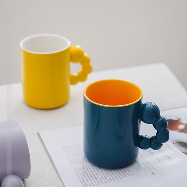 mugs nordic large capacity 420ml ceramic breakfast milk tea water coffee cups drinkware creative mug with ball handle funny gift
mugs nordic large capacity 420ml ceramic breakfast milk tea water coffee cups drinkware creative mug with ball handle funny gift