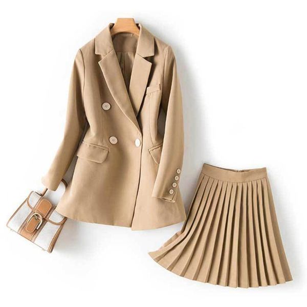women's tracksuits 2021 autumn fashion casual party office set suit jacket + pleated mini skirt 2 two-piece, Gray
women's tracksuits 2021 autumn fashion casual party office set suit jacket + pleated mini skirt 2 two-piece, Gray