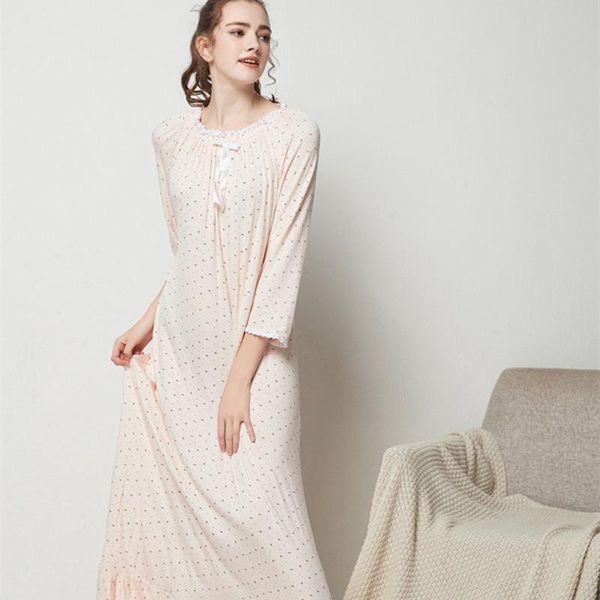 women's sleepwear fdfklak -xxl large size spring autumn nightdress women modal long sleeve nightgown homewear lady princess, Black;red
women's sleepwear fdfklak -xxl large size spring autumn nightdress women modal long sleeve nightgown homewear lady princess, Black;red