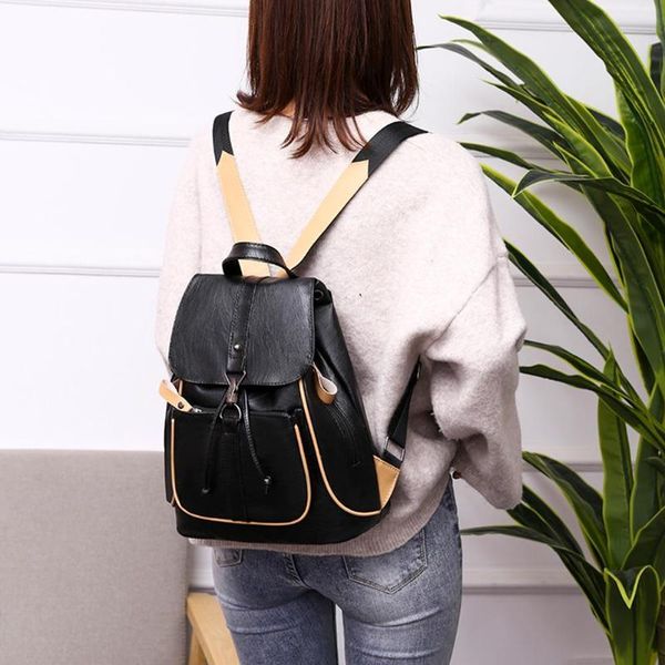 outdoor bags fashion backpacks classic delicate texture leather women hit color school shoulder handbag travel drawstring
outdoor bags fashion backpacks classic delicate texture leather women hit color school shoulder handbag travel drawstring