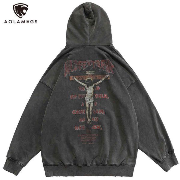 aolamegs hoodie sweatshirts men retro jus print big pocket pullover loose distrsed punk hipster high street style streetwear, Black
aolamegs hoodie sweatshirts men retro jus print big pocket pullover loose distrsed punk hipster high street style streetwear, Black