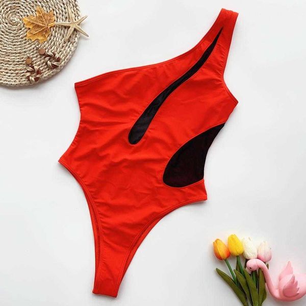 2021 womens shoulder swimwear mesh bathing suit monokini pieces swimsuit red bodysuit bather swim wearby
2021 womens shoulder swimwear mesh bathing suit monokini pieces swimsuit red bodysuit bather swim wearby