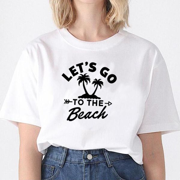 women's t-shirt fashion beach tree seaside print harajuku shirt summer tee femme cotton casual t women camiseta mujer, White
women's t-shirt fashion beach tree seaside print harajuku shirt summer tee femme cotton casual t women camiseta mujer, White