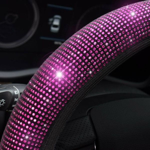 steering wheel covers universal cover decorative pink shining /37-38cm 15''
steering wheel covers universal cover decorative pink shining /37-38cm 15''