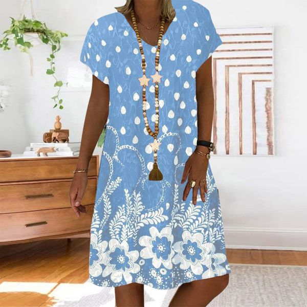 2021big size dress women summer dress loose short sleeve flowers printed dresses plus size women clothing dress, Black;gray
2021big size dress women summer dress loose short sleeve flowers printed dresses plus size women clothing dress, Black;gray