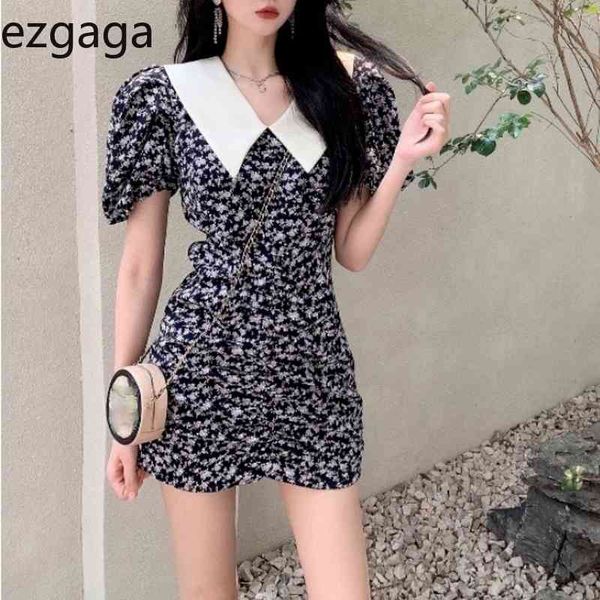 ezgaga vintage contrast mini dress women puff short sleeve korean fashion floral printed summer new bodycon vestidos 210430, Black;gray
ezgaga vintage contrast mini dress women puff short sleeve korean fashion floral printed summer new bodycon vestidos 210430, Black;gray