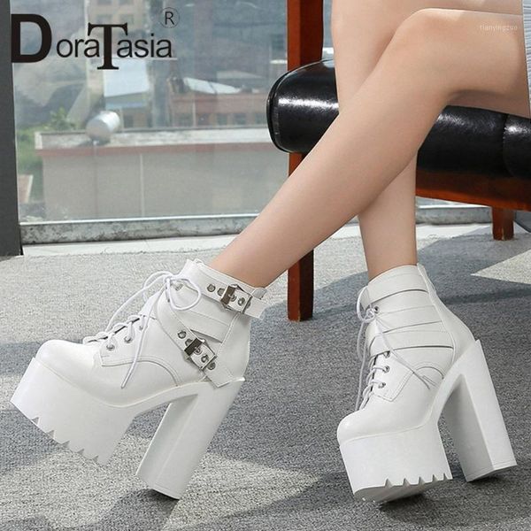 boots doratasia female punk block heel fashion ankle brand designer solid women buckle lace up platform shoes woman1, Black
boots doratasia female punk block heel fashion ankle brand designer solid women buckle lace up platform shoes woman1, Black