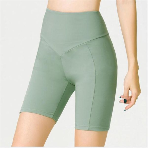 women sports shorts solid color elastic high waist traceless bottoms female lift hip biker stretch leotard sportswear women's, White;black
women sports shorts solid color elastic high waist traceless bottoms female lift hip biker stretch leotard sportswear women's, White;black