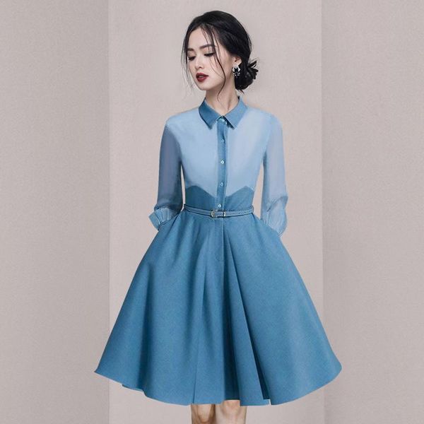 casual dresses korean elegant a-line women chic slim single-breasted office lady dress business party winter, Black;gray
casual dresses korean elegant a-line women chic slim single-breasted office lady dress business party winter, Black;gray