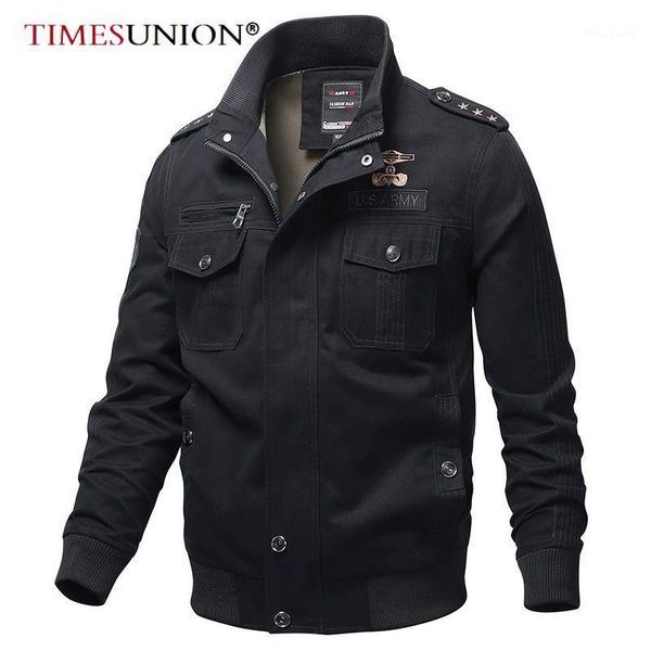 men's jackets men winter casual warm thick fleece bomber jacket mens military cotton autumn cargo windbreaker coat, Black;brown
men's jackets men winter casual warm thick fleece bomber jacket mens military cotton autumn cargo windbreaker coat, Black;brown