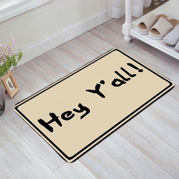 cushion/decorative pillow hey y'all mat bedroom entrance doormat home floor decoration living room carpet bathroom non-slip rug
cushion/decorative pillow hey y'all mat bedroom entrance doormat home floor decoration living room carpet bathroom non-slip rug