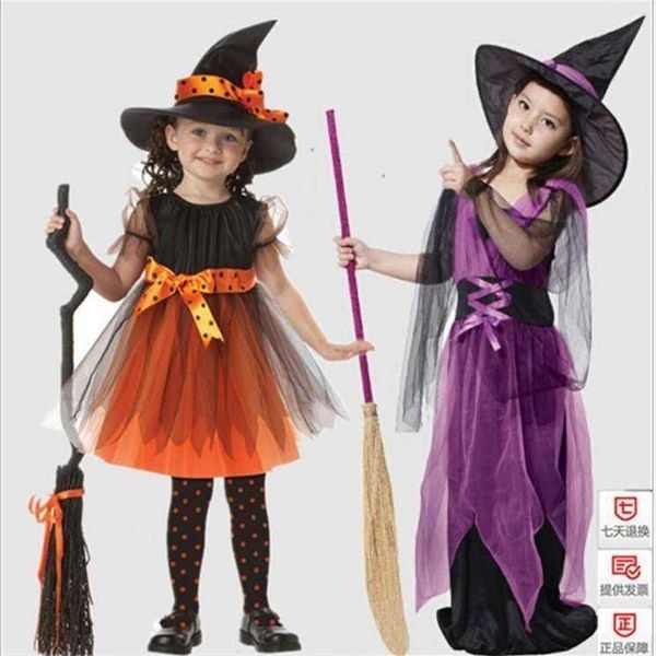 children's halloween little witch role play cosplay performance witch costume kindergarten, Black;red
children's halloween little witch role play cosplay performance witch costume kindergarten, Black;red