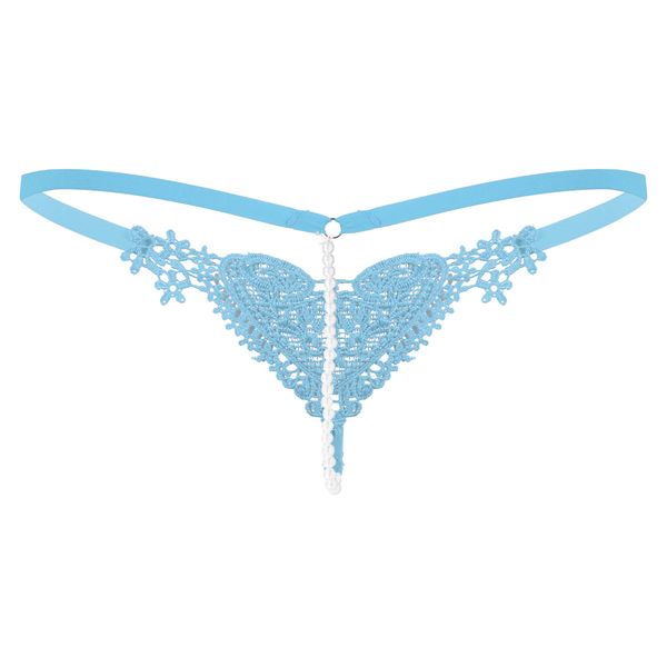 womens lingerie underwear open crotch thongs g-strings panties erotic briefs embroidery artificial pearl underpants, Black;white
womens lingerie underwear open crotch thongs g-strings panties erotic briefs embroidery artificial pearl underpants, Black;white