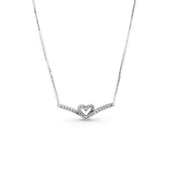 new 2021 100% 925 sterling necklace silver wish sparkling wishbone heart fit diy original fshion jewelry gift 111
new 2021 100% 925 sterling necklace silver wish sparkling wishbone heart fit diy original fshion jewelry gift 111