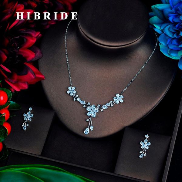 earrings & necklace hibrid fashion flower design bridal jewelry sets accessories luxury drop set wholesale n-649, Silver
earrings & necklace hibrid fashion flower design bridal jewelry sets accessories luxury drop set wholesale n-649, Silver