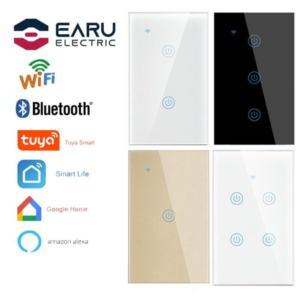 smart home control us 1-4 gang wifi bluetooth timer touch switch wall light remote tuya app life alexa google
smart home control us 1-4 gang wifi bluetooth timer touch switch wall light remote tuya app life alexa google