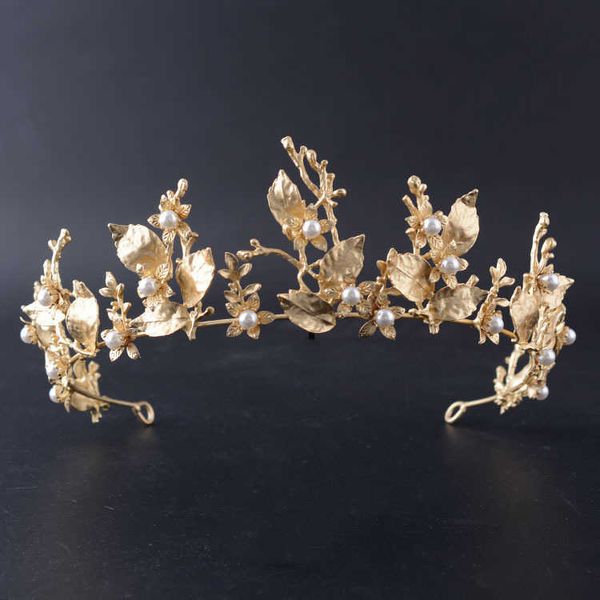 baroque vintage gold leaf branch bridal tiaras crown headpieces shiny pearls pageant crowns wedding hair accessories 210616, Slivery;golden
baroque vintage gold leaf branch bridal tiaras crown headpieces shiny pearls pageant crowns wedding hair accessories 210616, Slivery;golden
