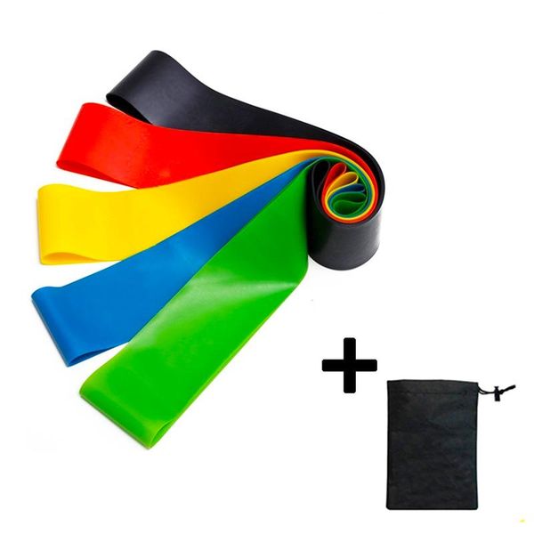 resistance bands yoga fitness 5pcs with bag rubber elastic band 0.35-1.1mm pilates sport training workout
resistance bands yoga fitness 5pcs with bag rubber elastic band 0.35-1.1mm pilates sport training workout
