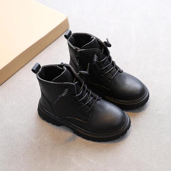 boots autumn winter plus velvet warm kids shoes for girl solid color fashion snow pu leather children boys, Black;grey
boots autumn winter plus velvet warm kids shoes for girl solid color fashion snow pu leather children boys, Black;grey