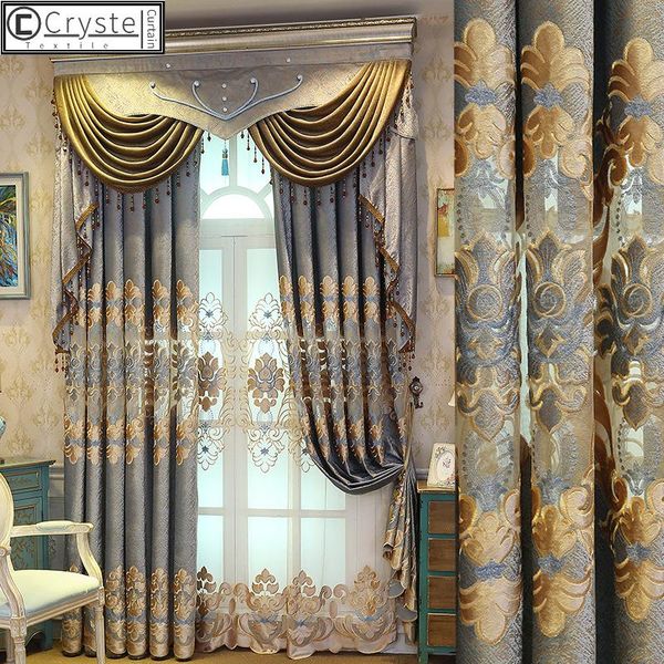 curtain european chenille blackout embroidered cloth for living room and bedroom & drapes
curtain european chenille blackout embroidered cloth for living room and bedroom & drapes