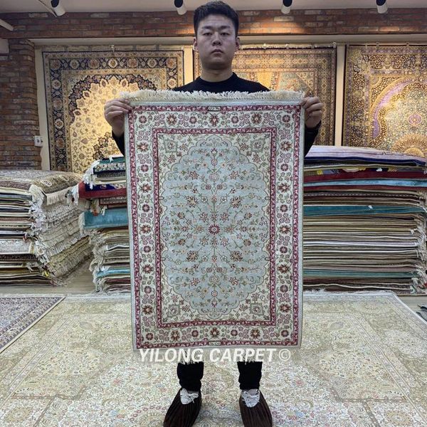 yilong 2'x3' flowers handmade silk area rug small handknotted carpet (hf112b) carpets
yilong 2'x3' flowers handmade silk area rug small handknotted carpet (hf112b) carpets