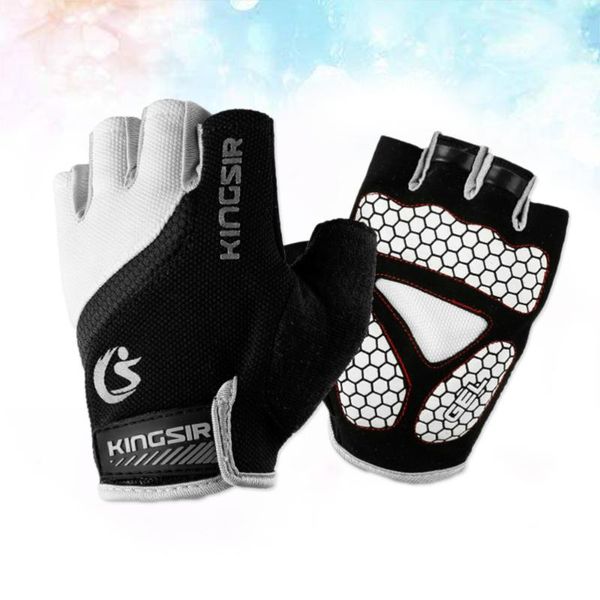 pair outdoor sports half finger non-slip breathable workout for cycling climbing fishing riding size (white) gloves, Black
pair outdoor sports half finger non-slip breathable workout for cycling climbing fishing riding size (white) gloves, Black