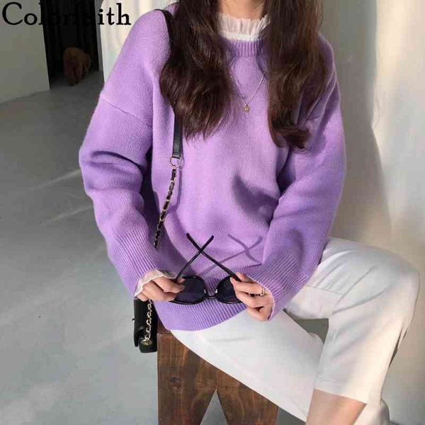 colorfaith new autumn winter women sweater knitted multi colors korean style oversize wild warm lady pullovers sw1127 210413, White;black
colorfaith new autumn winter women sweater knitted multi colors korean style oversize wild warm lady pullovers sw1127 210413, White;black