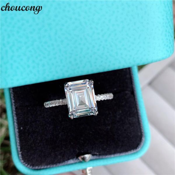 wedding rings choucong female promise ring 925 sterling silver emeald cut cz engagement band for women party jewelry, Slivery;golden
wedding rings choucong female promise ring 925 sterling silver emeald cut cz engagement band for women party jewelry, Slivery;golden