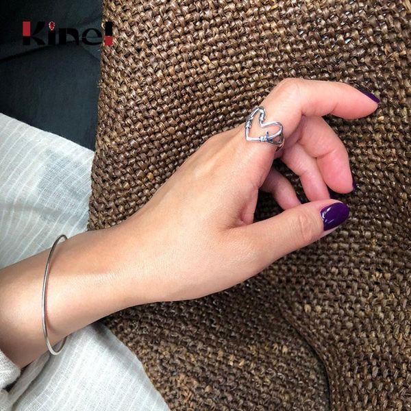 cluster rings kine 100% authentic real 925 sterling silver vintage heart finger for women europe style fashion fine jewelry, Golden;silver
cluster rings kine 100% authentic real 925 sterling silver vintage heart finger for women europe style fashion fine jewelry, Golden;silver