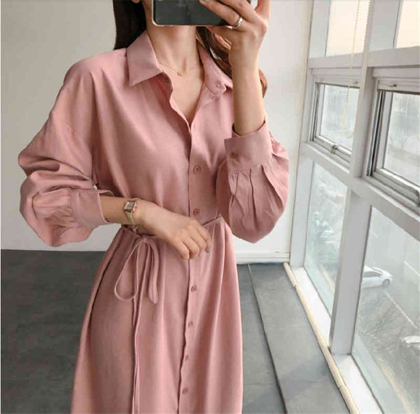 elegant turn-down lap-down collar lady's shirt lantern single-sleeve-breasted dress lace to midi women's dresses, Black;gray
elegant turn-down lap-down collar lady's shirt lantern single-sleeve-breasted dress lace to midi women's dresses, Black;gray