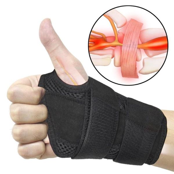 wrist support 1pc tunnel brace sprain forearm splint band strap wristband weight lifting gym training wraps, Black;red
wrist support 1pc tunnel brace sprain forearm splint band strap wristband weight lifting gym training wraps, Black;red
