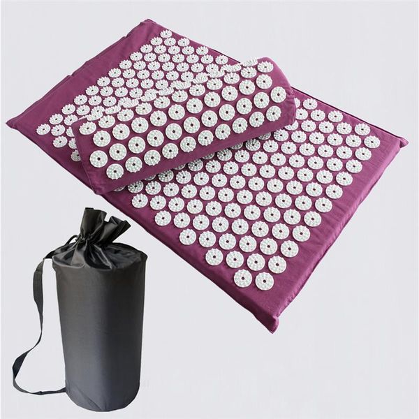 yoga mats multi-colors brand massager cushion massage mat acupressure relieve stress back body pain spike acupuncture with pillow
yoga mats multi-colors brand massager cushion massage mat acupressure relieve stress back body pain spike acupuncture with pillow
