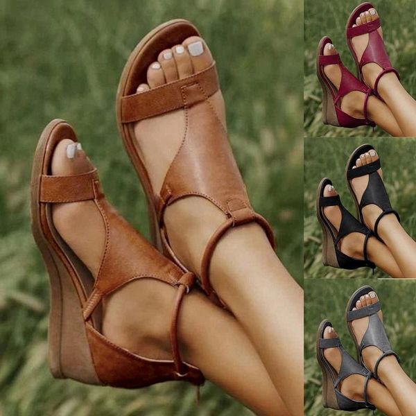 sandals litthing women's buckle strap woman platform beach shoes ladies casual female flat leather women, Black
sandals litthing women's buckle strap woman platform beach shoes ladies casual female flat leather women, Black