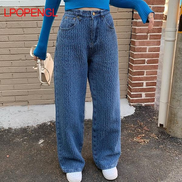 trousers girl style demin jeans indie aesthetic high waist straight pants retro streetwear women boyfriend baggy women's, Blue
trousers girl style demin jeans indie aesthetic high waist straight pants retro streetwear women boyfriend baggy women's, Blue