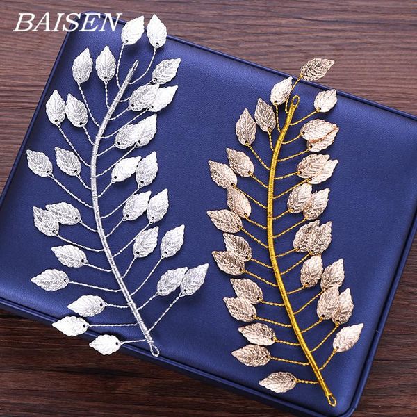 hair clips & barrettes gold/silver color leaf vine headband bridal accessories wedding headwear women decoration bijoux, Golden;silver
hair clips & barrettes gold/silver color leaf vine headband bridal accessories wedding headwear women decoration bijoux, Golden;silver