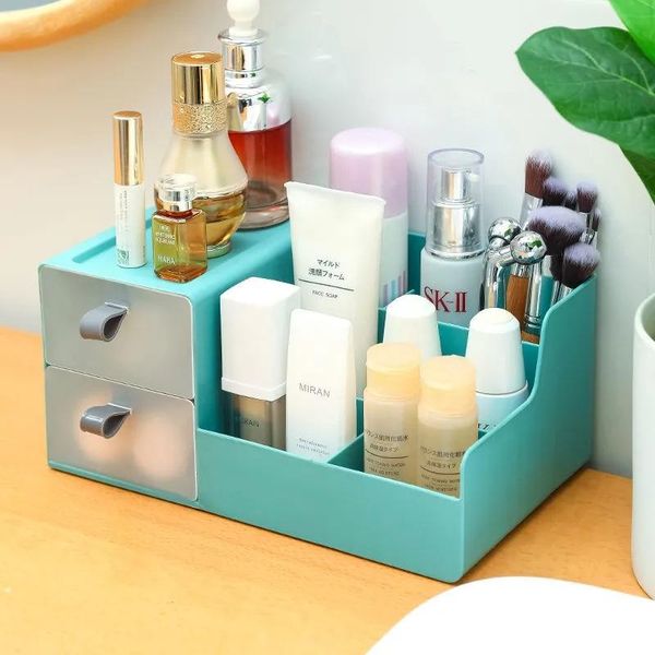 large capacity cosmetic storage box makeup drawer organizer jewelry nail polish container desksundries boxes & bins
large capacity cosmetic storage box makeup drawer organizer jewelry nail polish container desksundries boxes & bins