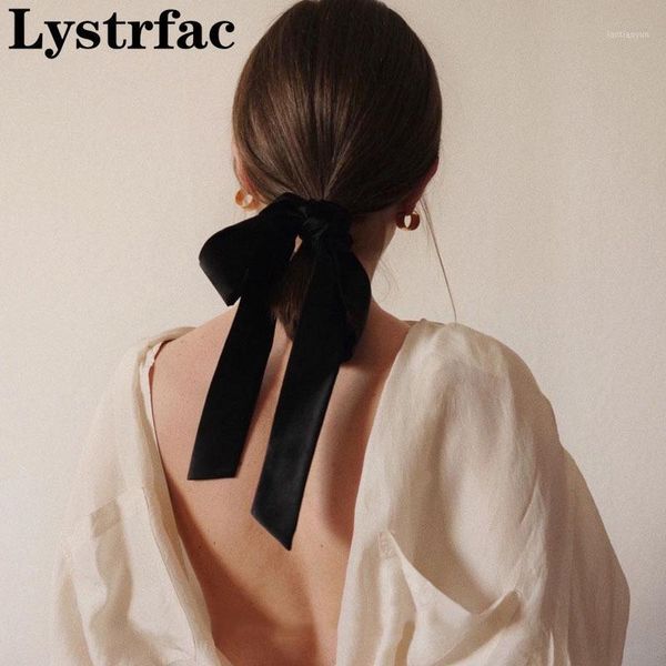lystrfac vintage black velvet bow hair ribbon scrunchie for women girls long elastic tie headwear female accessories1
lystrfac vintage black velvet bow hair ribbon scrunchie for women girls long elastic tie headwear female accessories1