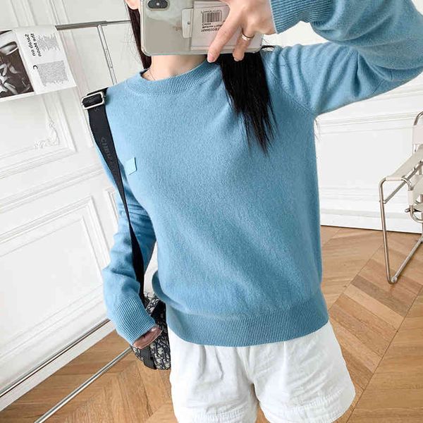 women's knitted square neck smile printed sweater, round neck, long sve, knitted, 2021, White;black
women's knitted square neck smile printed sweater, round neck, long sve, knitted, 2021, White;black