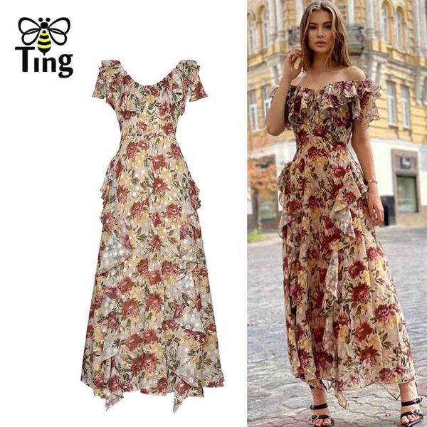 summer ruffles vintage elegant floral long dress women retro slim party dinner dresses vestidos elbise frocks for lady 210513, Black;gray
summer ruffles vintage elegant floral long dress women retro slim party dinner dresses vestidos elbise frocks for lady 210513, Black;gray