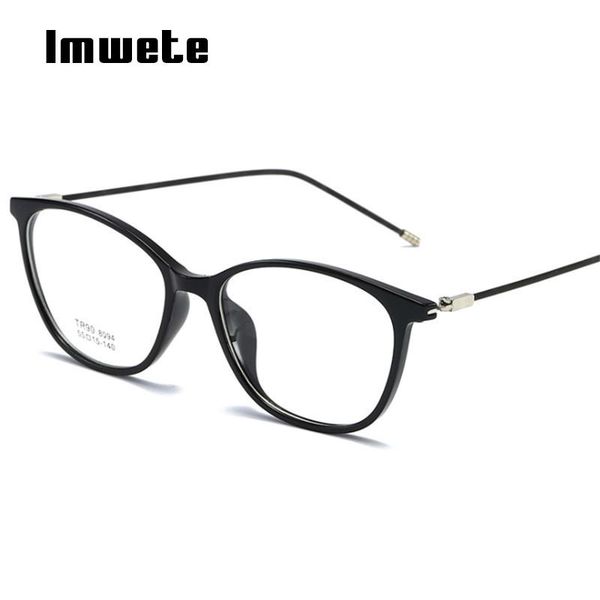 fashion sunglasses frames imwete cat eye glasses frame women men tr90 ultralight eyeglasses classic male transparent spectacles fake, Black
fashion sunglasses frames imwete cat eye glasses frame women men tr90 ultralight eyeglasses classic male transparent spectacles fake, Black