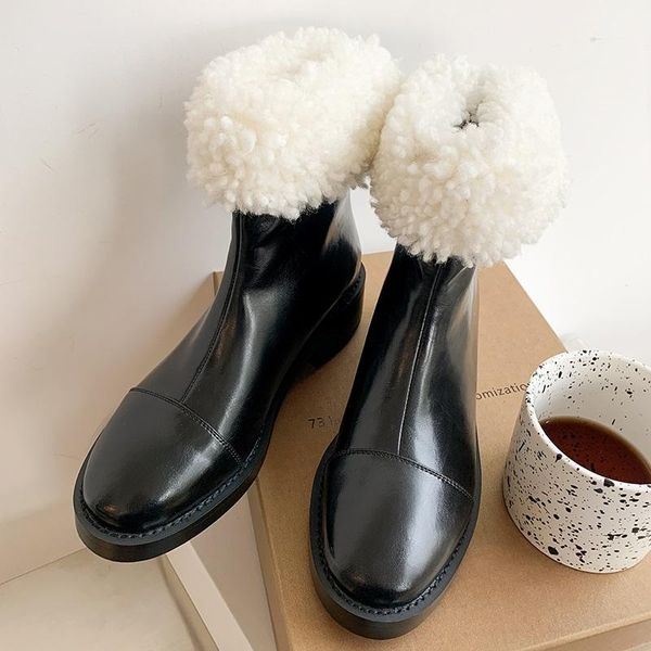 boots winter snow quality genuine leather fur keep warm wool women ankle platform shoes woman black short
boots winter snow quality genuine leather fur keep warm wool women ankle platform shoes woman black short
