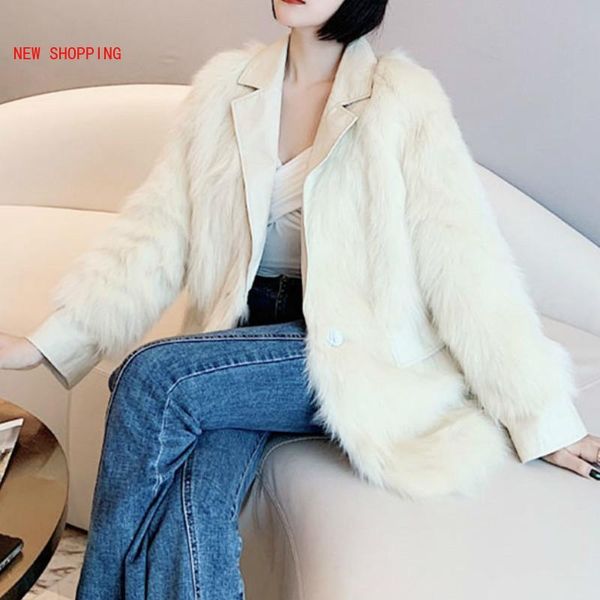 women's fur & faux fashion vintage thick coats women winter warm jackets autumn solid outwear blazer overcoat casual windproof, Black
women's fur & faux fashion vintage thick coats women winter warm jackets autumn solid outwear blazer overcoat casual windproof, Black